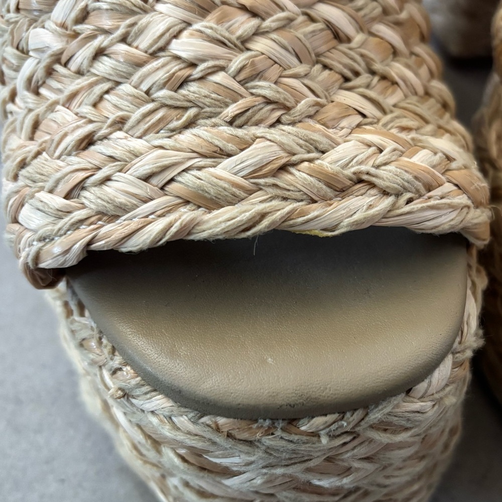 Farm Rio Braided Raffia Platform Sandal - Picture 8 of 8